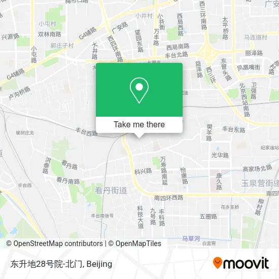 东升地28号院-北门 map