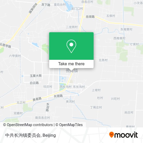中共长沟镇委员会 map