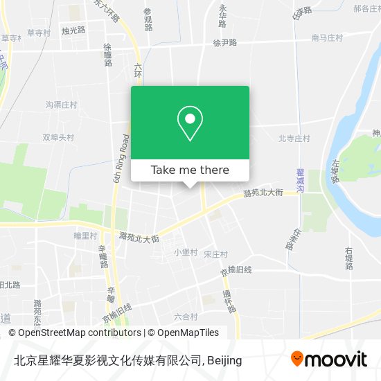 北京星耀华夏影视文化传媒有限公司 map