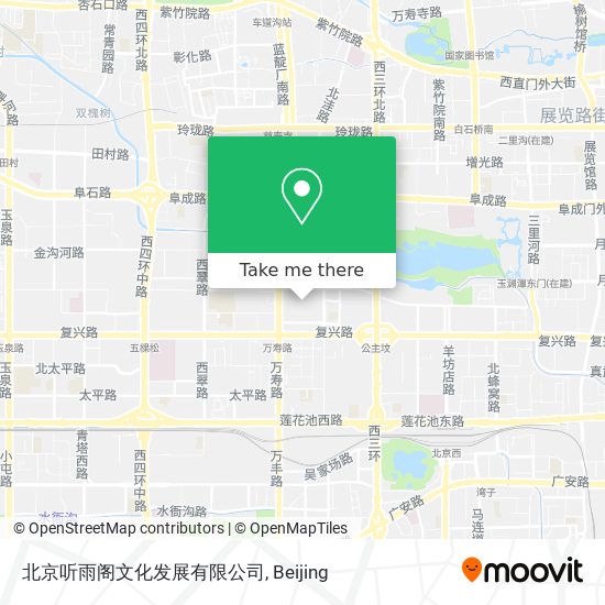 北京听雨阁文化发展有限公司 map