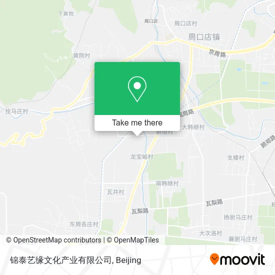 锦泰艺缘文化产业有限公司 map