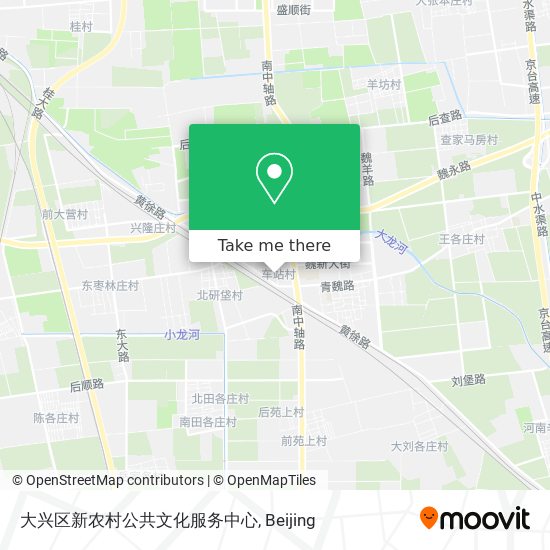 大兴区新农村公共文化服务中心 map