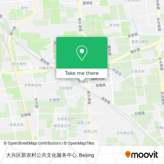 大兴区新农村公共文化服务中心 map