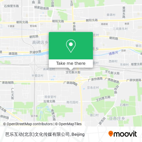 芭乐互动(北京)文化传媒有限公司 map