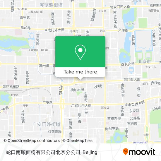 蛇口南顺面粉有限公司北京分公司 map