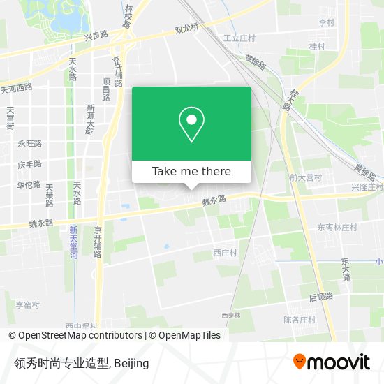 领秀时尚专业造型 map