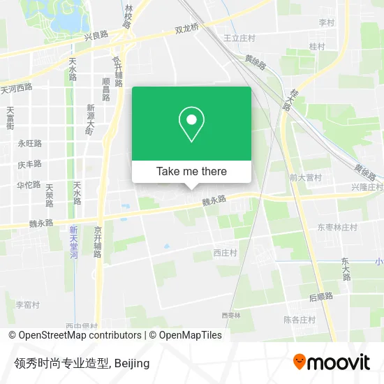 领秀时尚专业造型 map