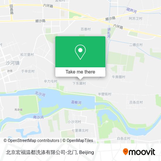 北京宏福温都洗涤有限公司-北门 map
