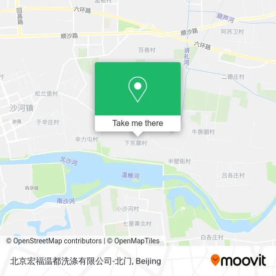 北京宏福温都洗涤有限公司-北门 map