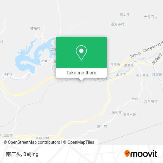 南庄头 map