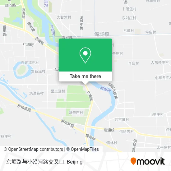 京塘路与小沿河路交叉口 map