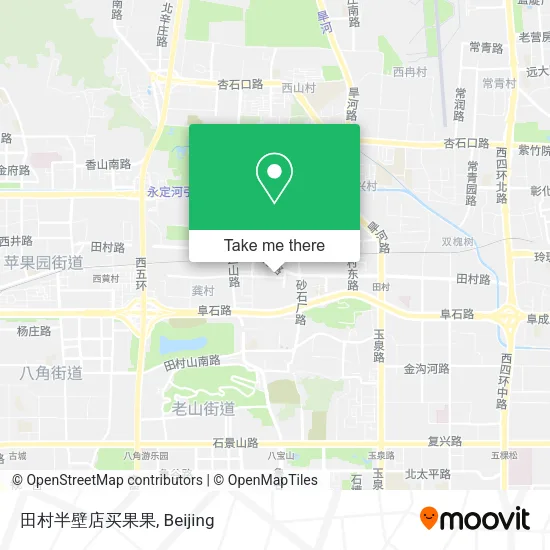 田村半壁店买果果 map