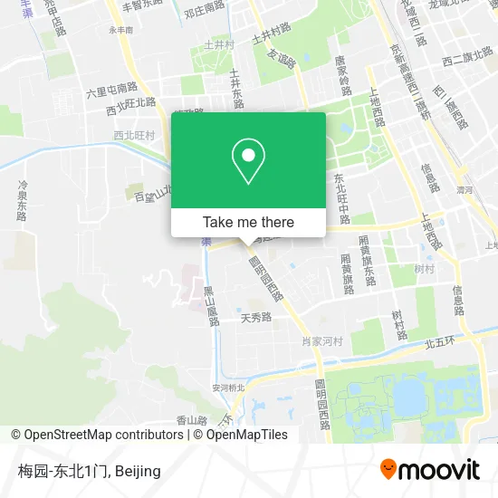 梅园-东北1门 map