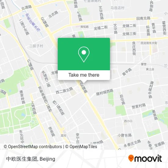 中欧医生集团 map