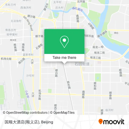 国顺大酒店(顺义店) map