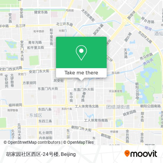 胡家园社区西区-24号楼 map