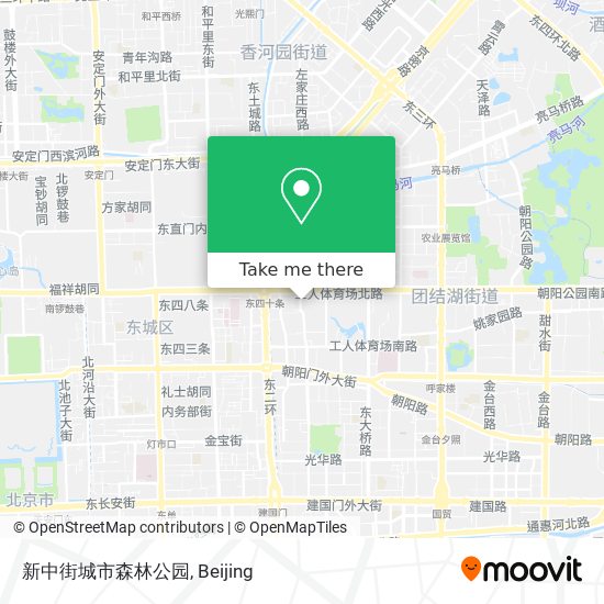 新中街城市森林公园 map