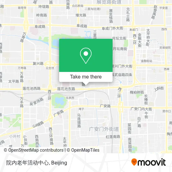 院内老年活动中心 map