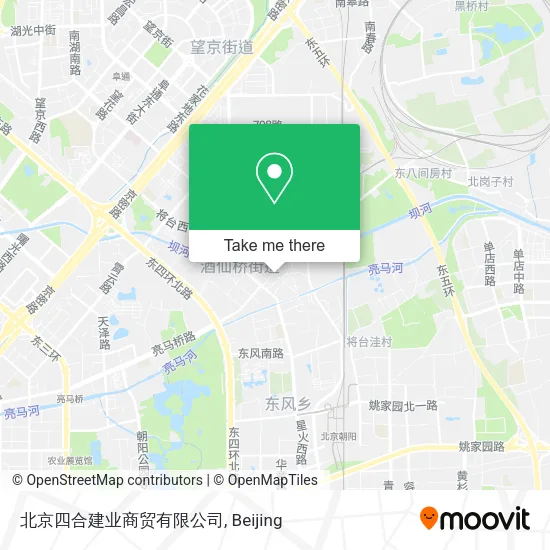 北京四合建业商贸有限公司 map
