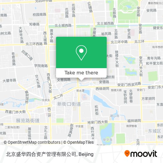 北京盛华四合资产管理有限公司 map
