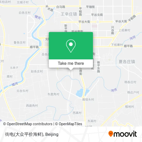 街电(大众平价海鲜) map