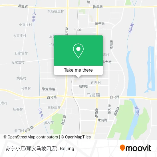 苏宁小店(顺义马坡四店) map