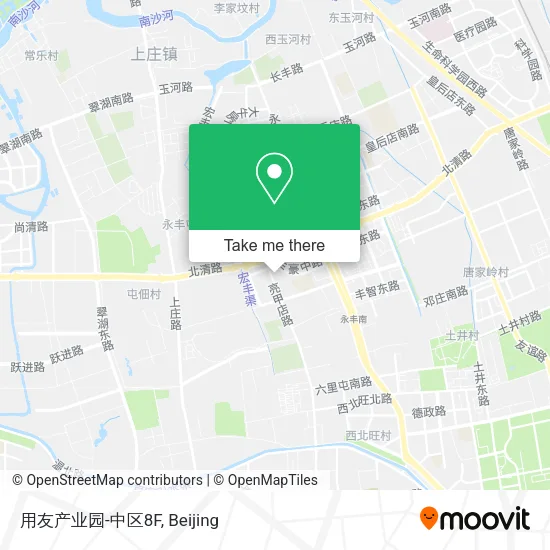用友产业园-中区8F map