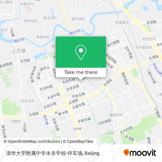 清华大学附属中学永丰学校-停车场 map