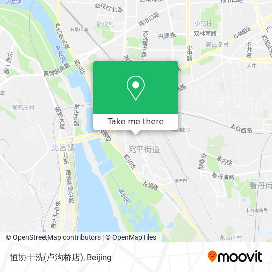 恒协干洗(卢沟桥店) map