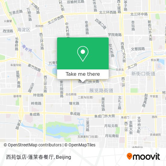 西苑饭店-蓬莱春餐厅 map