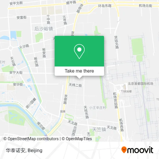 华泰诺安 map