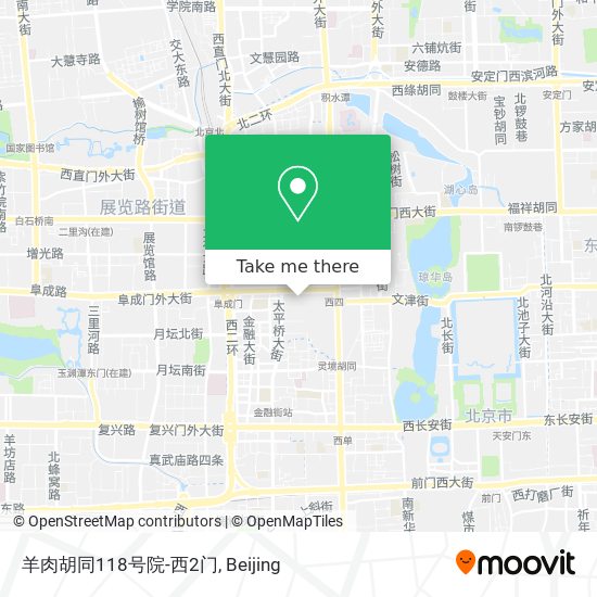 羊肉胡同118号院-西2门 map