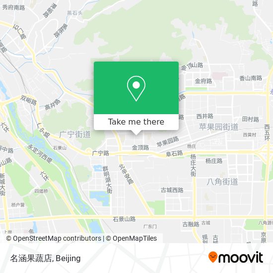 名涵果蔬店 map