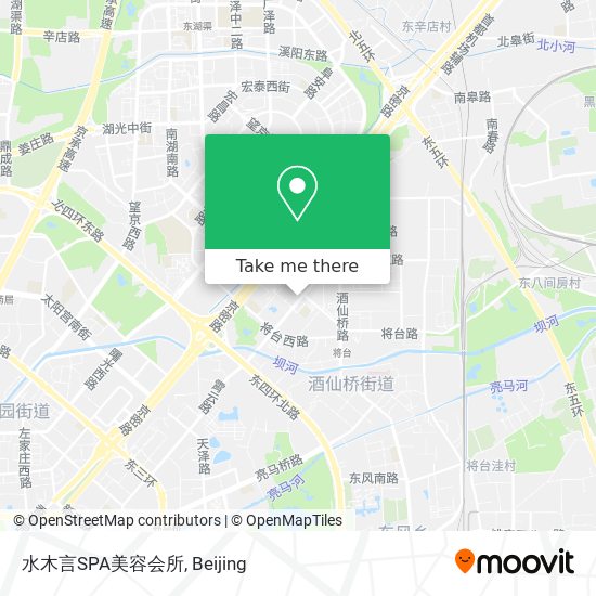 水木言SPA美容会所 map