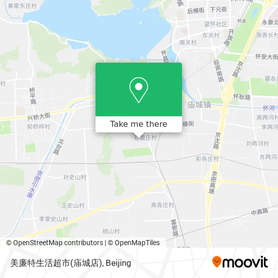 美廉特生活超市(庙城店) map