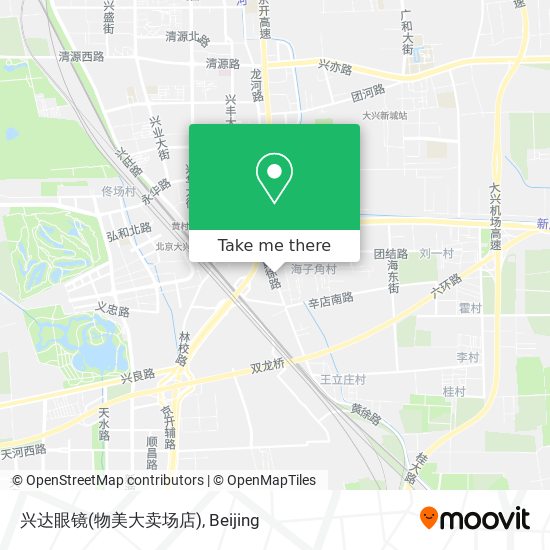 兴达眼镜(物美大卖场店) map