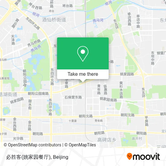 必胜客(姚家园餐厅) map