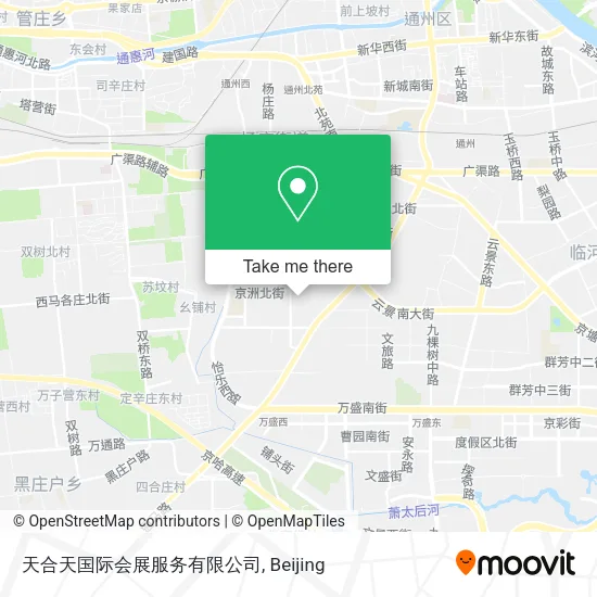 天合天国际会展服务有限公司 map