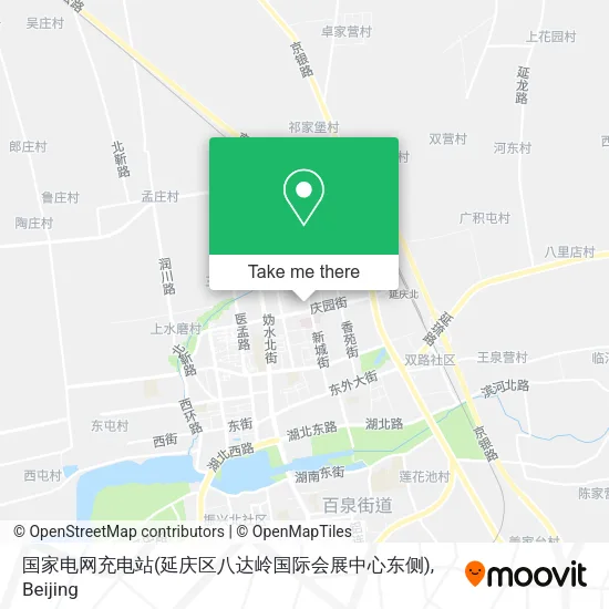 国家电网充电站(延庆区八达岭国际会展中心东侧) map