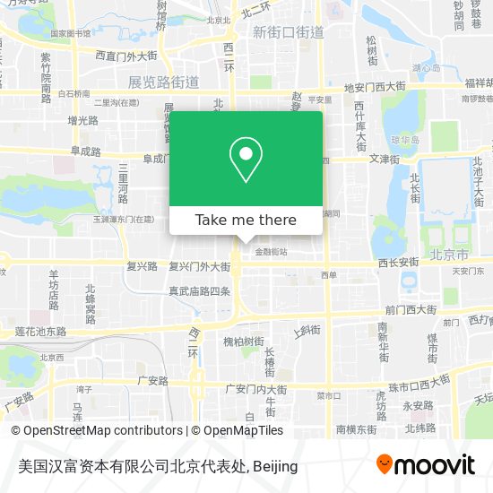 美国汉富资本有限公司北京代表处 map