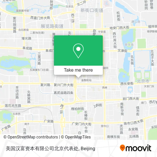 美国汉富资本有限公司北京代表处 map