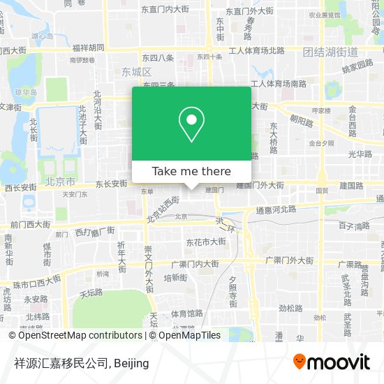 祥源汇嘉移民公司 map