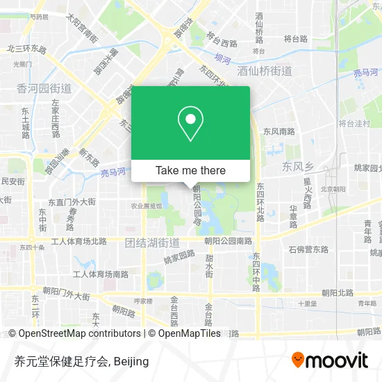 养元堂保健足疗会 map