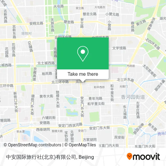 中安国际旅行社(北京)有限公司 map