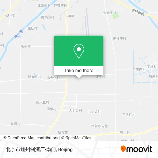 北京市通州制酒厂-南门 map