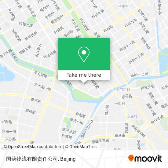 国药物流有限责任公司 map