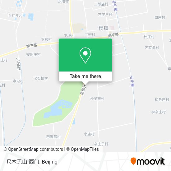 尺木无山-西门 map
