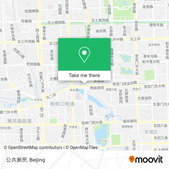 公共厕所 map