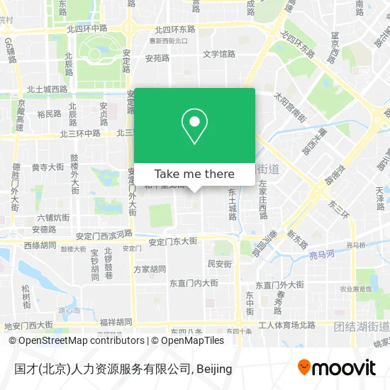 国才(北京)人力资源服务有限公司 map