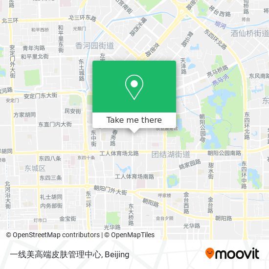 一线美高端皮肤管理中心 map